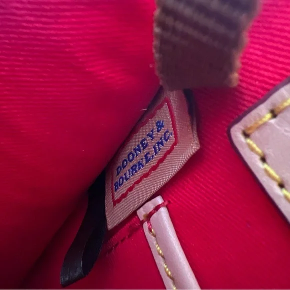 Dooney & Bourke Hot Pink Patent Leather Zip Crossbody Flap - Picture 11 of 16